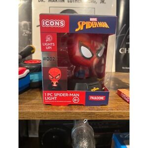 Marvel Spider-Man Icons Light 002 Paladone LED Light Up Collectible Figure New